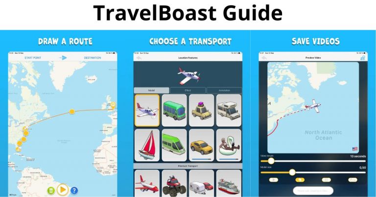 TRAVELBOAST Share your trip, itinerary or journey in a unique way