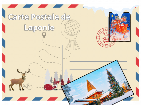 Postcard from Santa Claus